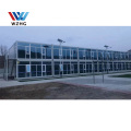 WZH Prefabricated 20ft flat pack container house modular building as office field camp hospital